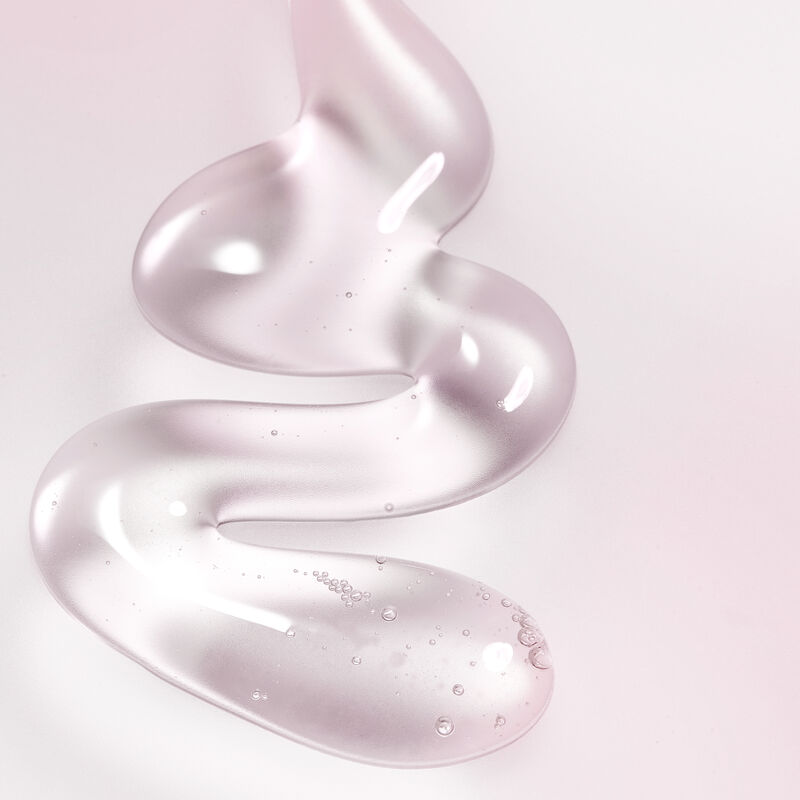 Product rub of Mary Kay Mattifying Cleanser against light pink background image number null
