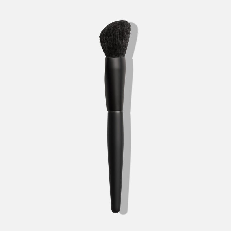 Mary Kay Cheeck Brush side view  on plain background